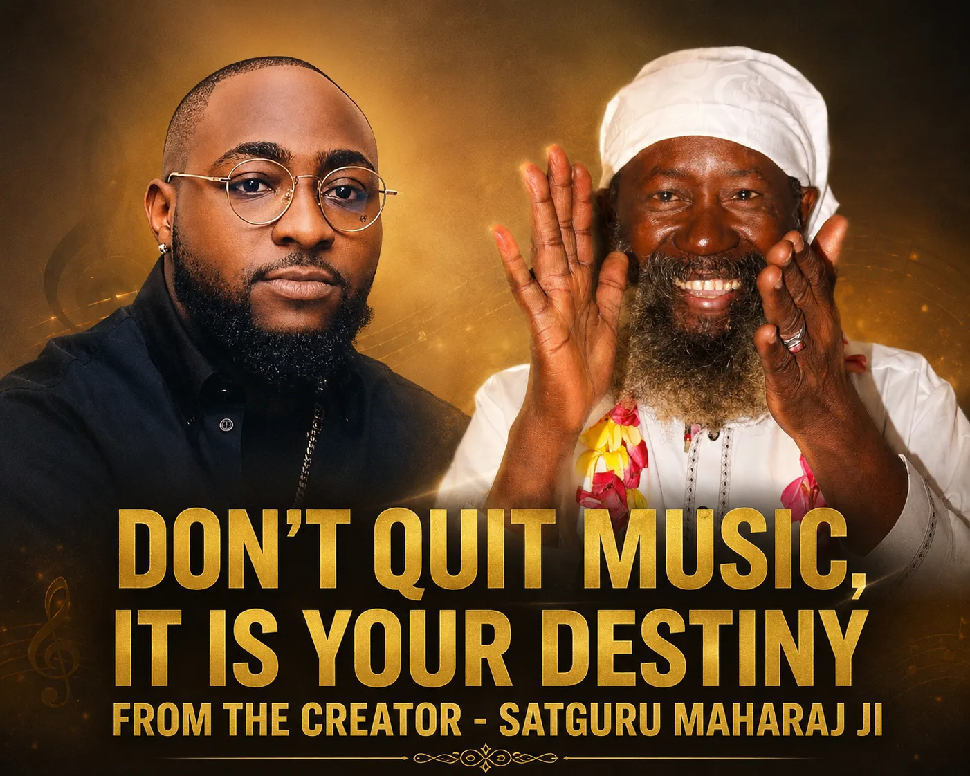 Don't Quit Music, It Is Your Destiny From The Creator - Satguru Maharaj Ji