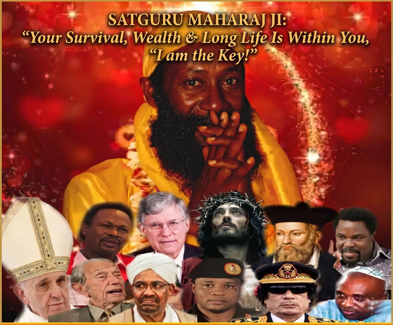 Your Survival, Wealth & Long Life Is Within You. I am The Key!